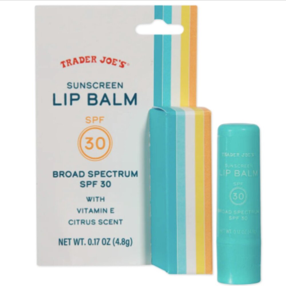 Trader Joe's Sunscreen Lip Balm SPF 30